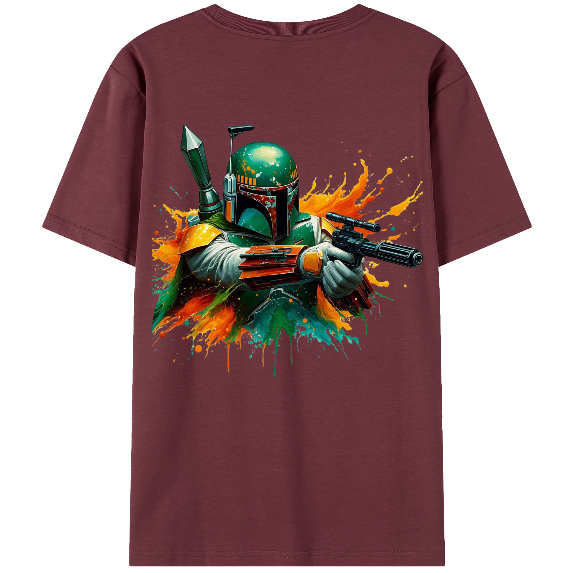 （画像用） スター・ウォーズ Star Wars 綿100％半袖Tシャツ（背面プリント）